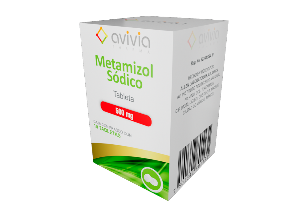 METAMIZOL SODICO 10 TAB 500 MG