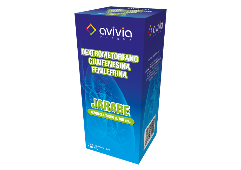 DEXTRO,GUAYFE,FENILE 1 JBE 118 ML .