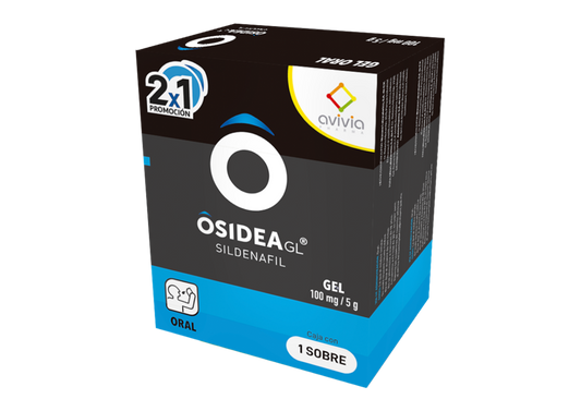 OSIDEA 2X1 1 GEL 100 MG