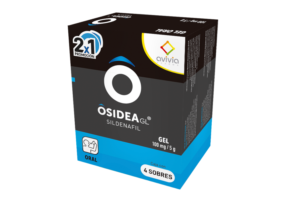 OSIDEA 2X1 4 GEL 100 MG