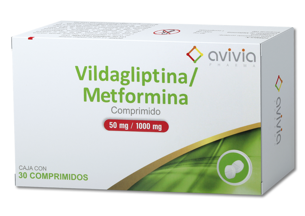 VILDAGLIPTIN/METFORMIN 30 COMP 50/1000 M