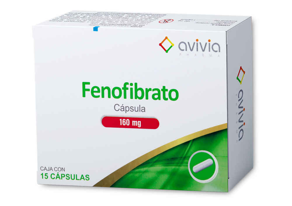 FENOFIBRATO 15 CAPS 160 MG