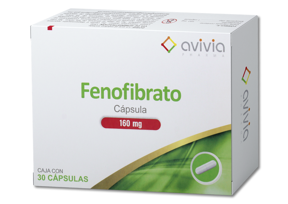 FENOFIBRATO 30 CAPS 160 MG