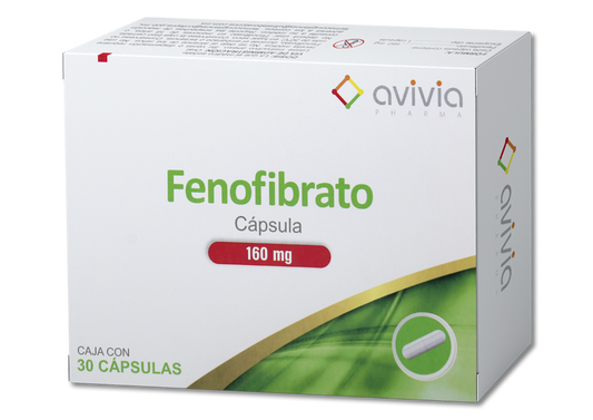 FENOFIBRATO 30 CAPS 160 MG