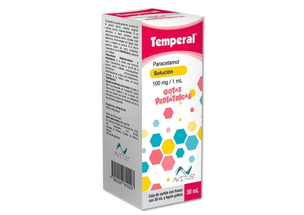 TEMPERAL 1 GOT 100MG/1/30 ML