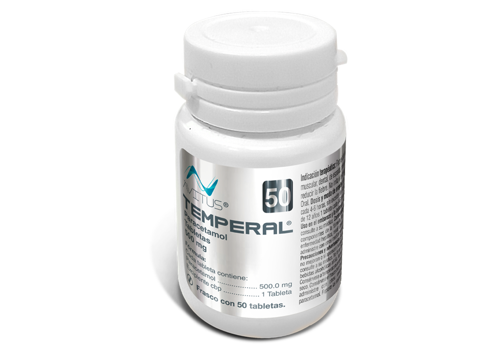 TEMPERAL 50 TAB 500 MG