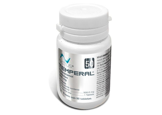 TEMPERAL 50 TAB 500 MG