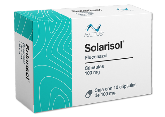 SOLARISOL 10 CAPS 100 MG