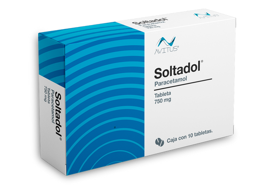SOLTADOL 10 TAB 750 MG