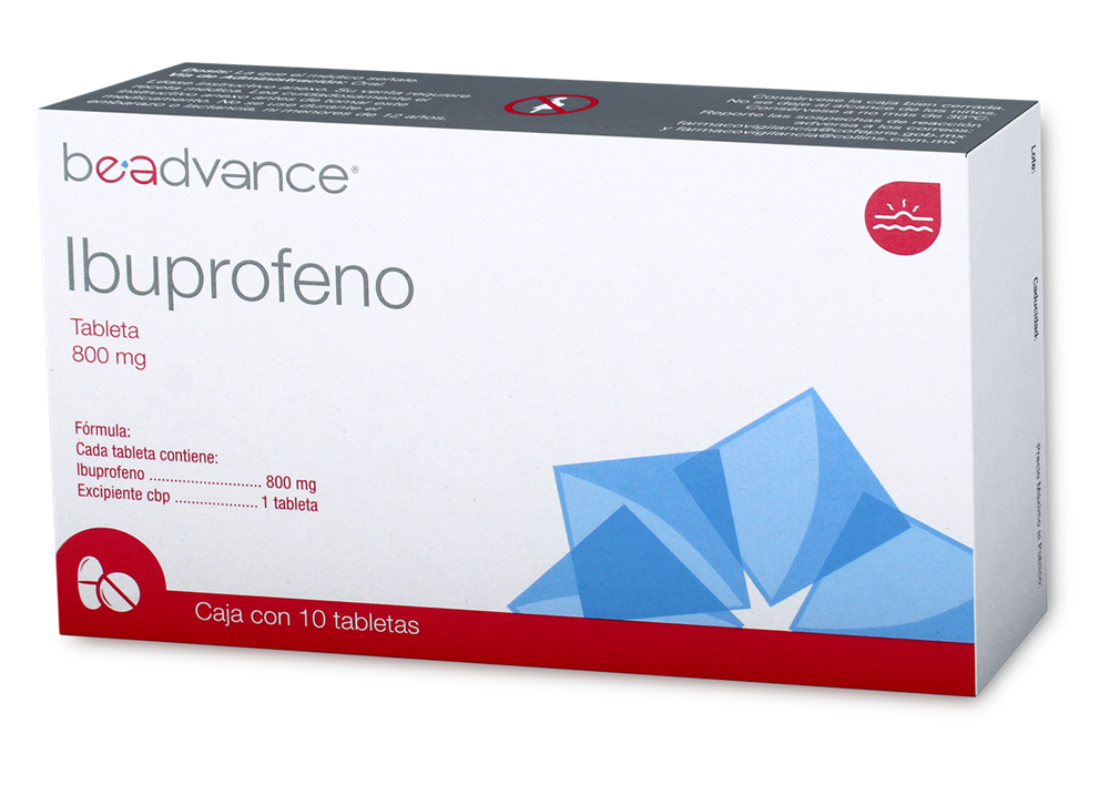 IBUPROFENO 10 TAB 800 MG