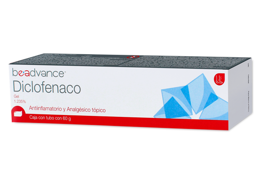 DICLOFENACO DIETILAMONIO 1 GEL 60G/1.16%