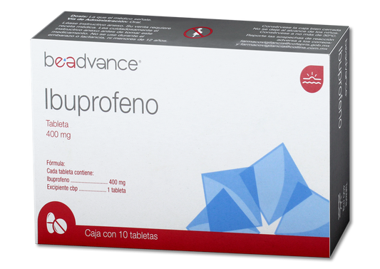 IBUPROFENO 10 TAB 400 MG