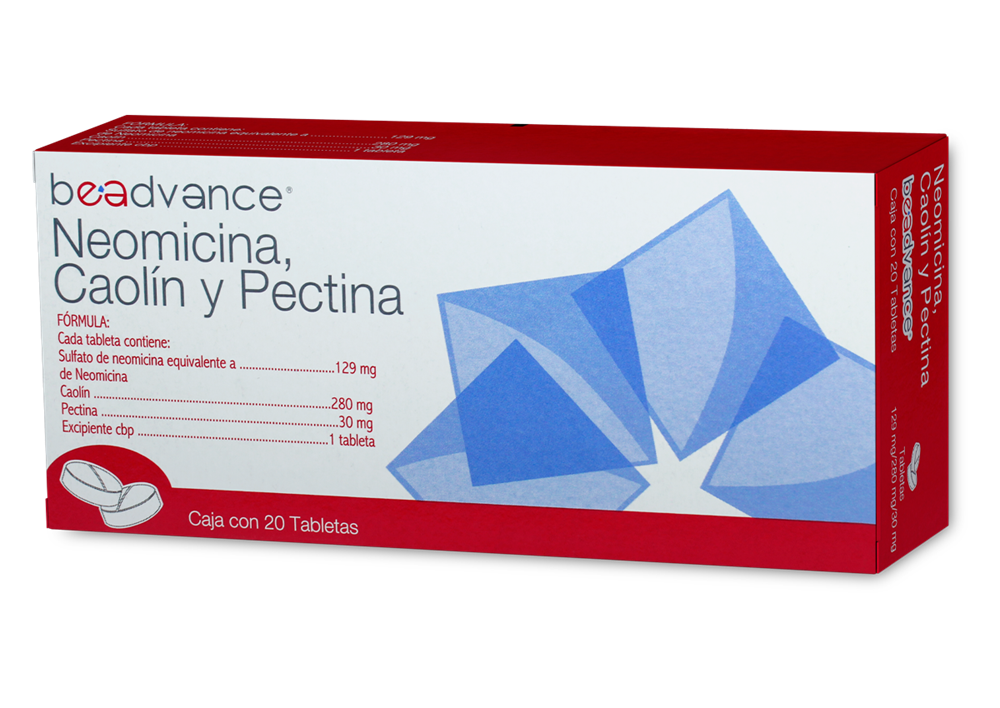 NEOMI/CAO/PECTI 20TAB 129 MG/280MG/30MG