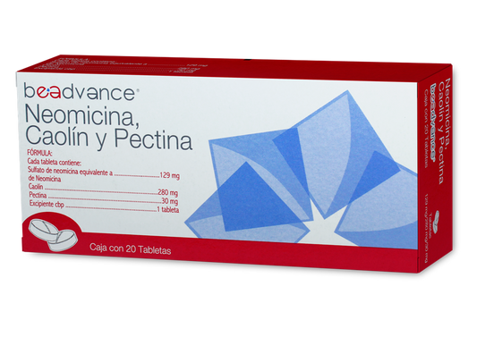NEOMI/CAO/PECTI 20TAB 129 MG/280MG/30MG