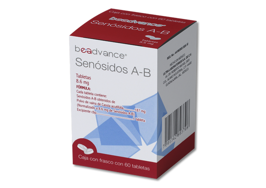 SENÓSIDOS A-B 60 TAB 8.6 MG