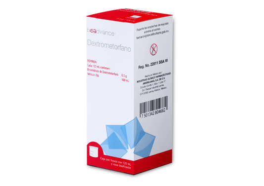 DEXTROMETORFANO 1 JBE 300 MG/120 ML