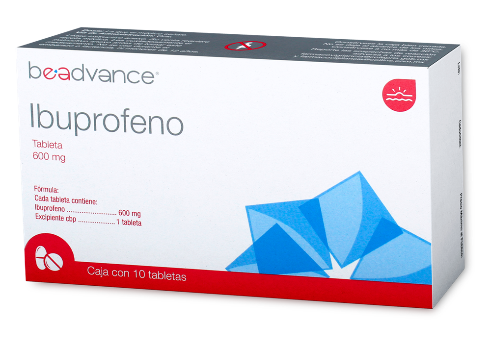 IBUPROFENO 10 TAB 600 MG