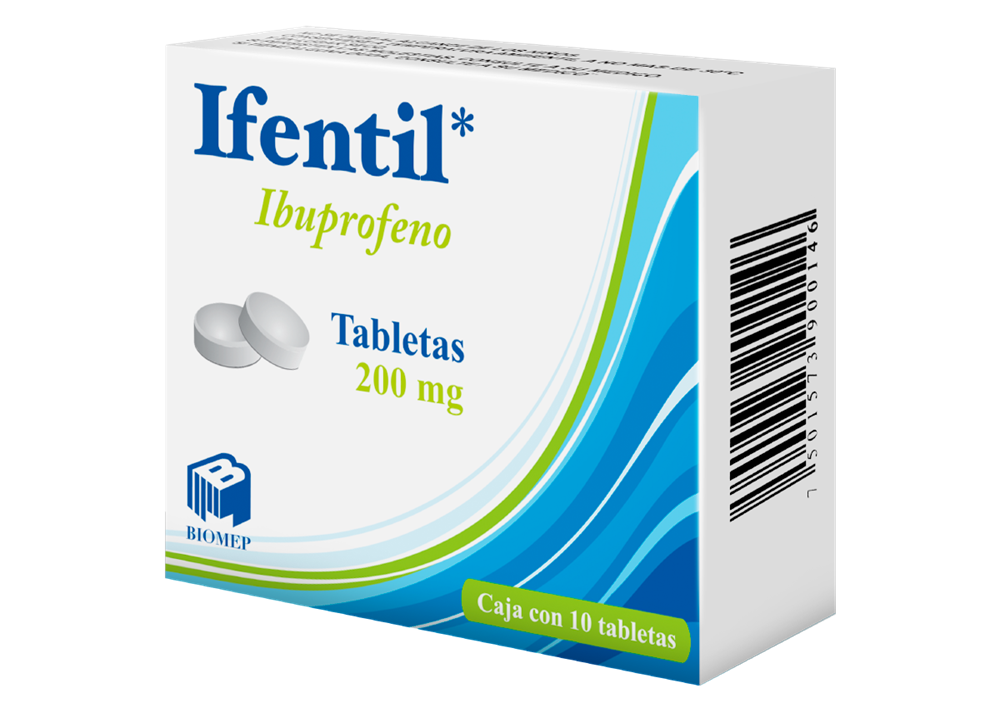 IFENTIL 10 TAB 200 MG