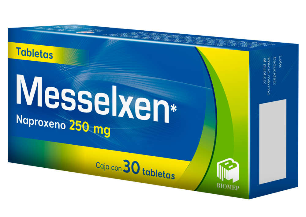 MESSELXEN 30 TAB 250 MG
