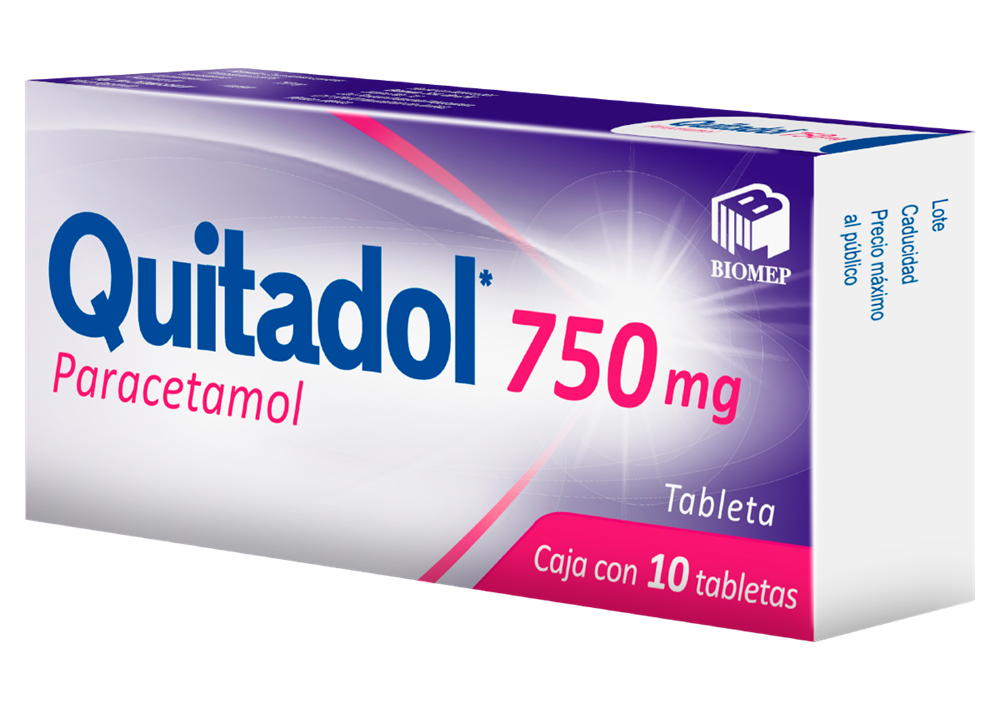 QUITADOL 10 TAB 750 MG