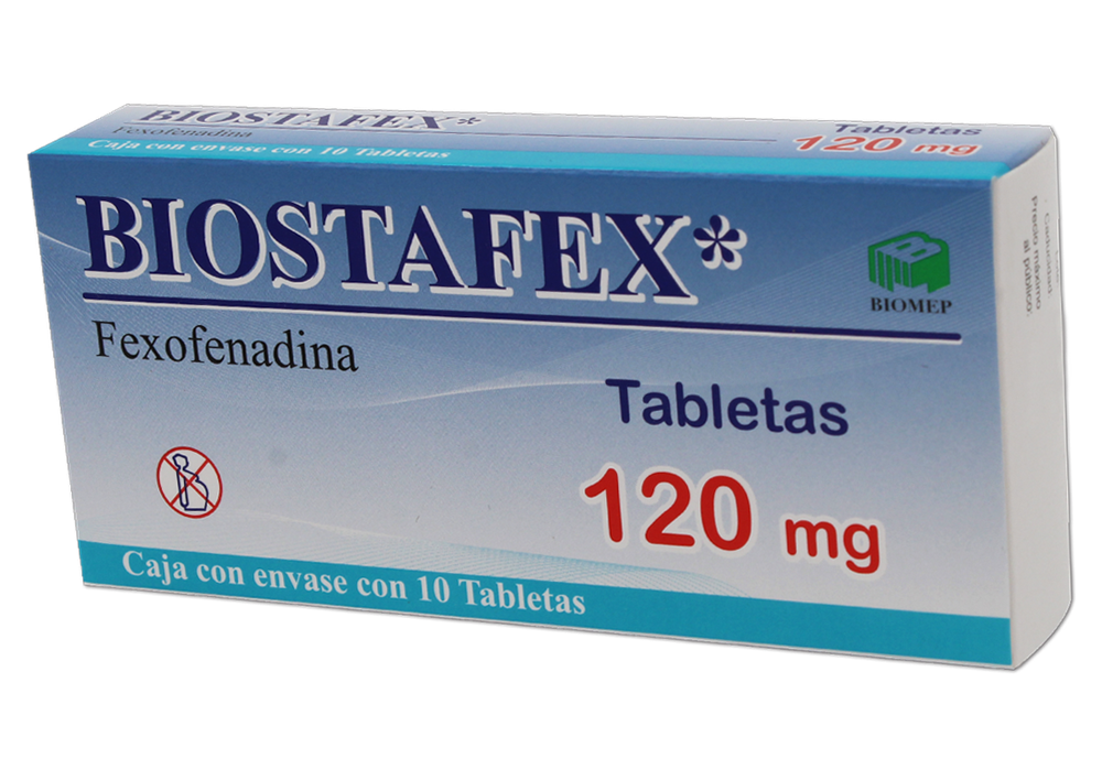 BIOSTAFEX 10 TAB 120 MG