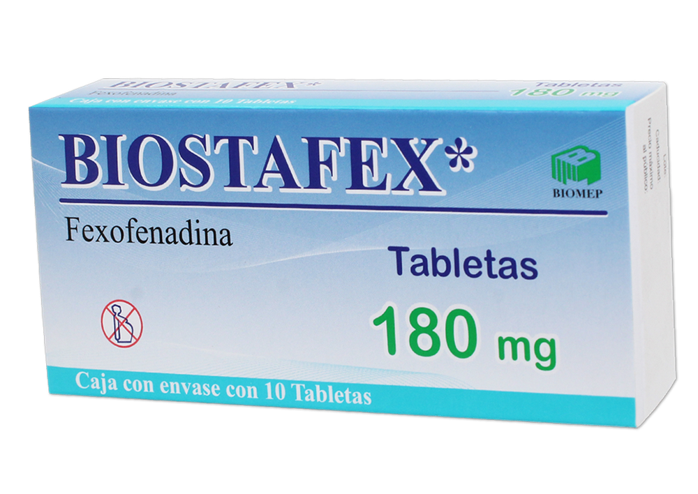 BIOSTAFEX 10 TAB 180 MG