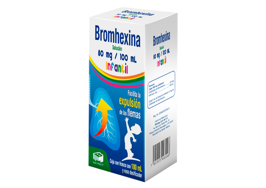 BROMHEXINA INF 1 SUSP 80MG/100 ML