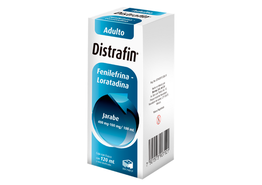 DISTRAFIN ADUL 1 JBE 400MG/100MG/120 ML