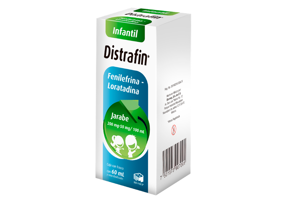 DISTRAFIN INF 1 JBE 200MG/50MG/60 ML