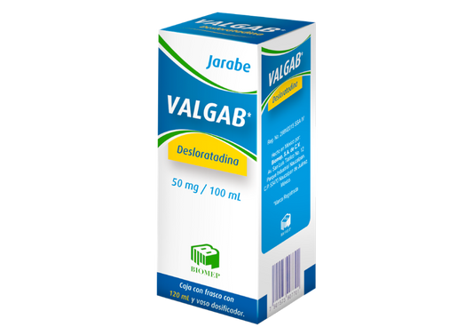 VALGAB 1 JBE 50MG/120 ML