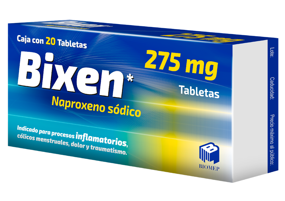 BIXEN 20 TAB 275 MG