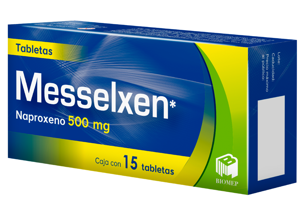 MESSELXEN 15 TAB 500 MG