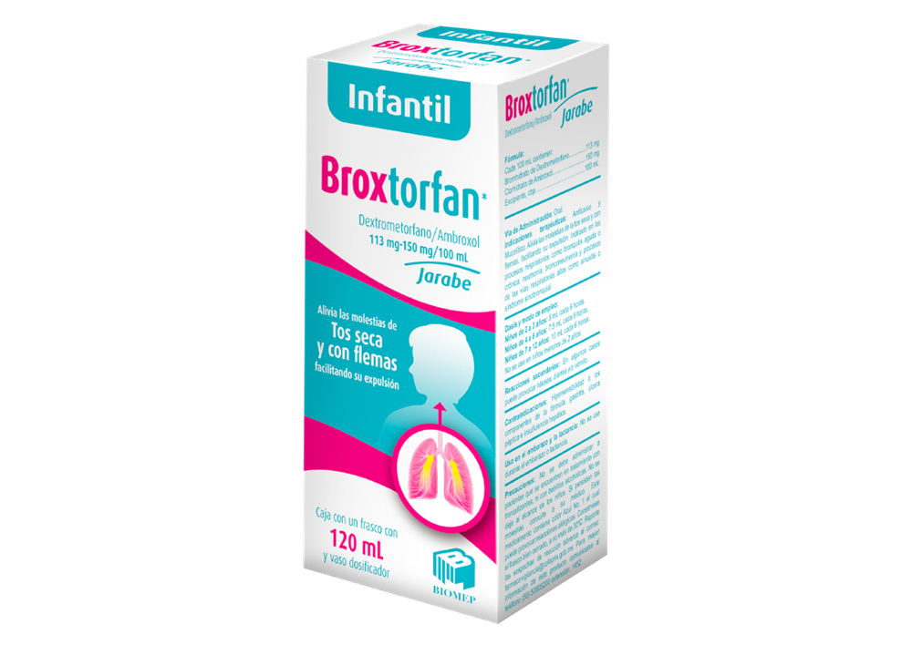BROXTORFAN 1 JBE 150/113 MG/120 ML