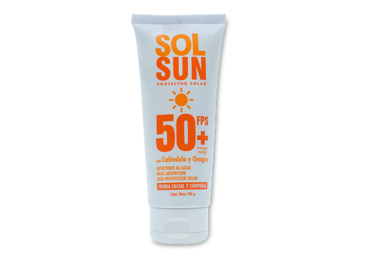 SOLSUN PROTECTOR SOLAR FPS+50 1 CMA 100G