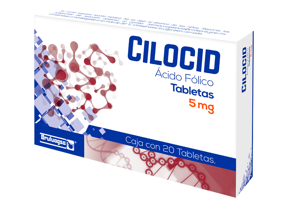 CILOCID (ACIDO FOLICO) 20 TAB 5 MG