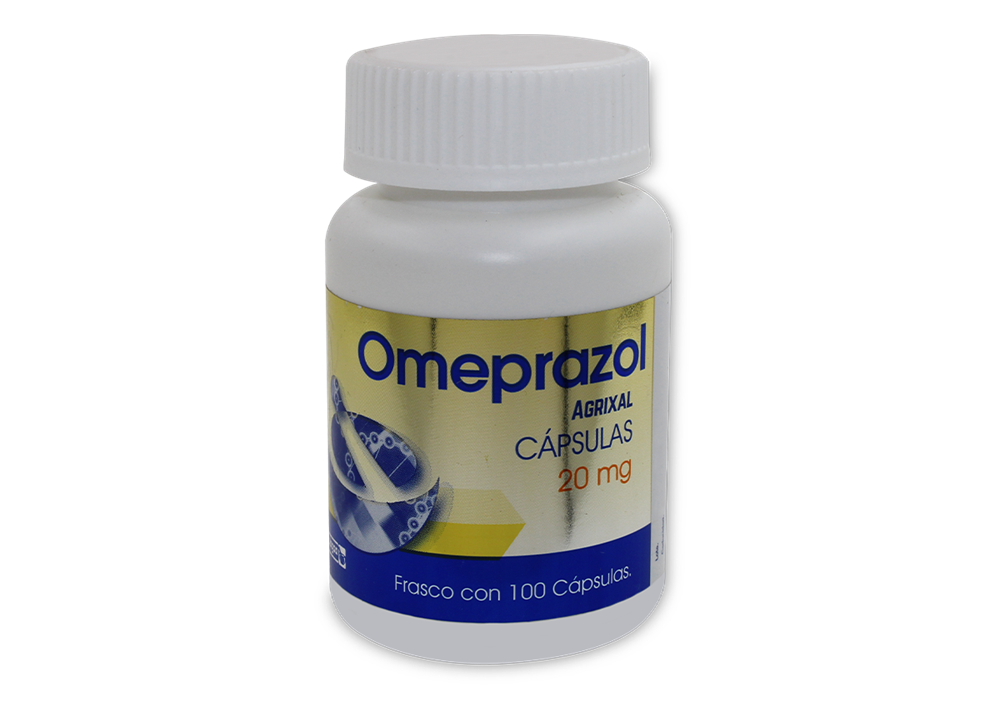 AGRIXAL (OMEPRAZOL) 100 CAPS 20 MG