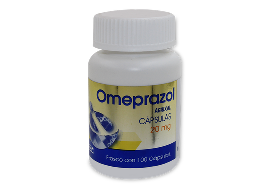 AGRIXAL (OMEPRAZOL) 100 CAPS 20 MG