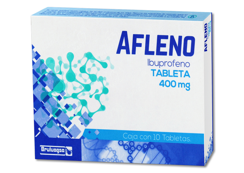 AFLENO 10 TAB 400 MG