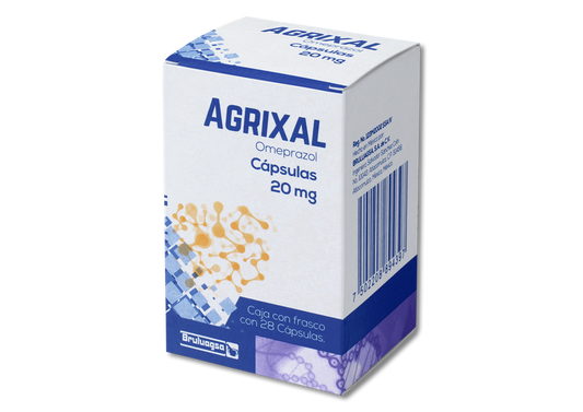 AGRIXAL 28 CAPS 20 MG
