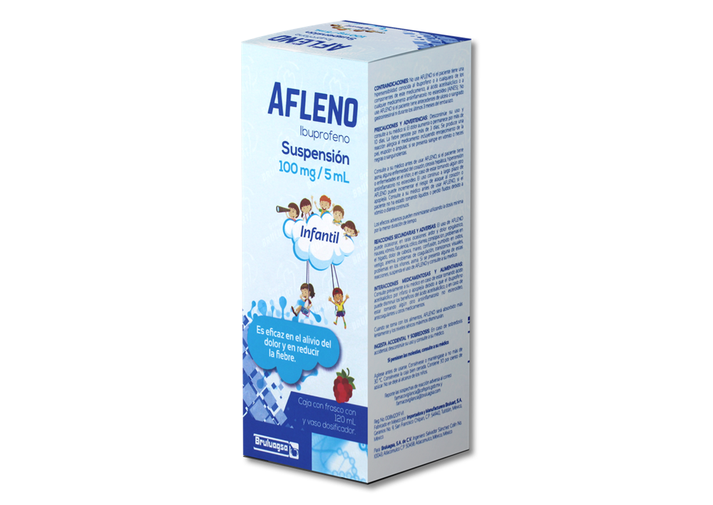 AFLENO INF 1 SUSP 100MG/5 120 ML