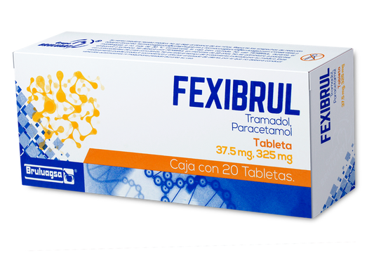 FEXIBRUL 20 TAB 37.5/ 325 MG