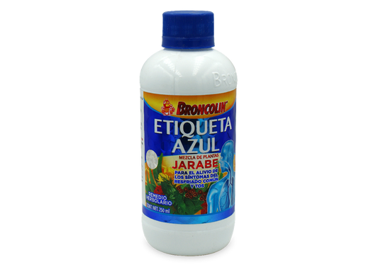 BRONCOLIN NATURAL ETIQ AZUL 1 JBE 250 ML