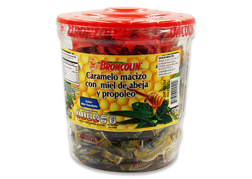 BRONCOLIN MIEL-EUCA CARAMELO 1 PZA 480 G