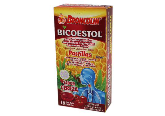 BICOESTOL CEREZA 1 PQTE C/16 PAST 40 G