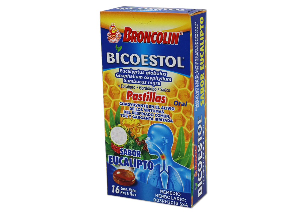 BICOESTOL EUCALIPT 1 PQTE C/16 PAST 40 G