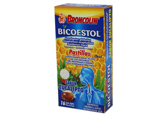 BICOESTOL EUCALIPT 1 PQTE C/16 PAST 40 G