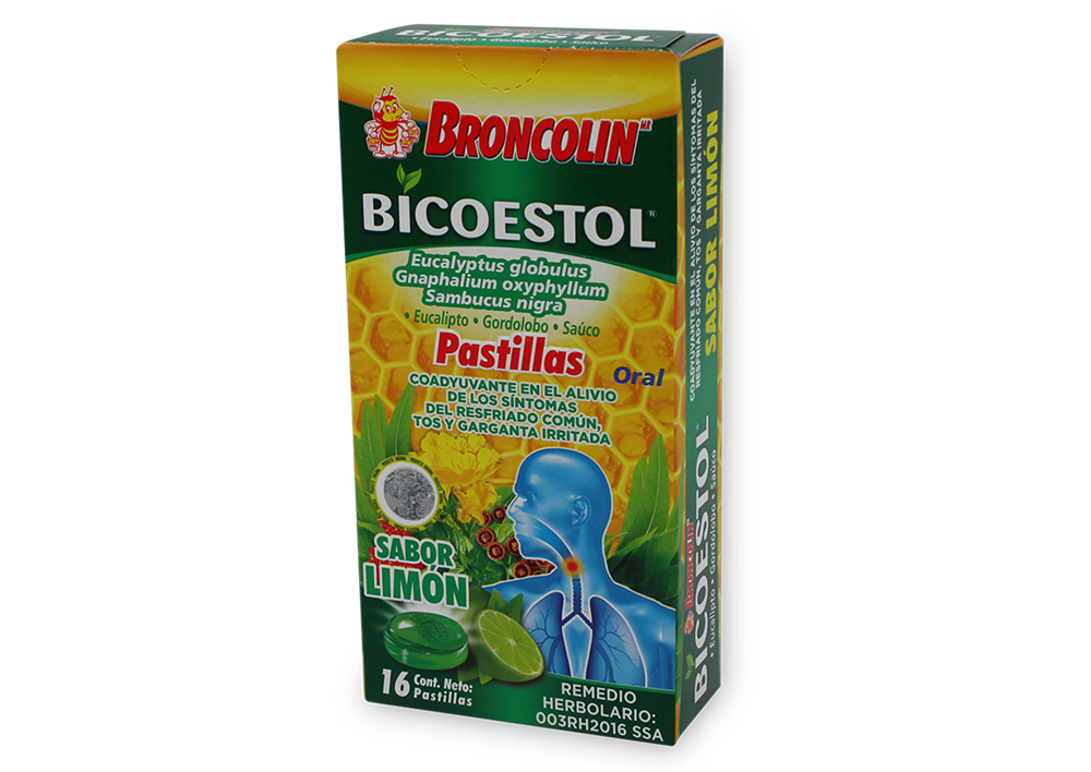 BICOESTOL LIMON 1 PAQ C/16 PAST 40 G