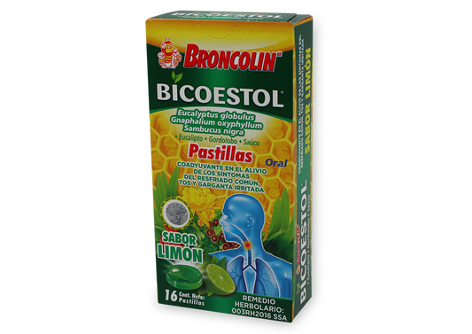 BICOESTOL LIMON 1 PAQ C/16 PAST 40 G