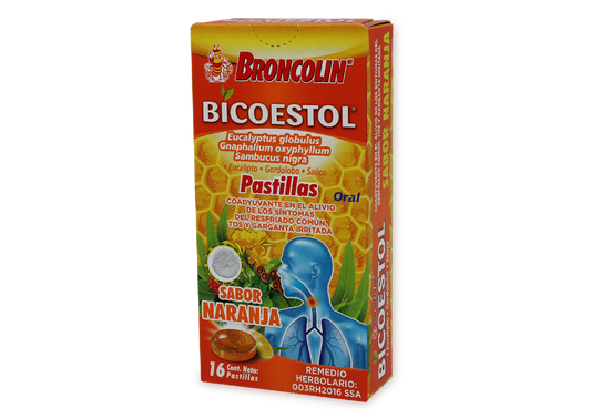 BICOESTOL NARANJA 1 PAQ C/16 PAST 40 G