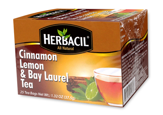 HERBACIL TE CANELA LIM Y LAUR 25 SOB 1 G